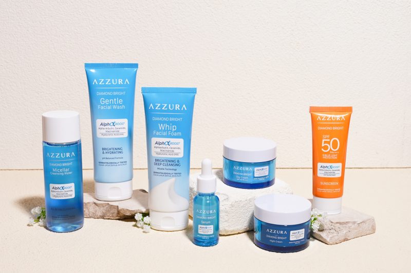 AZZURA Diamond Bright Sunscreen dengan SPF 50 PA++++