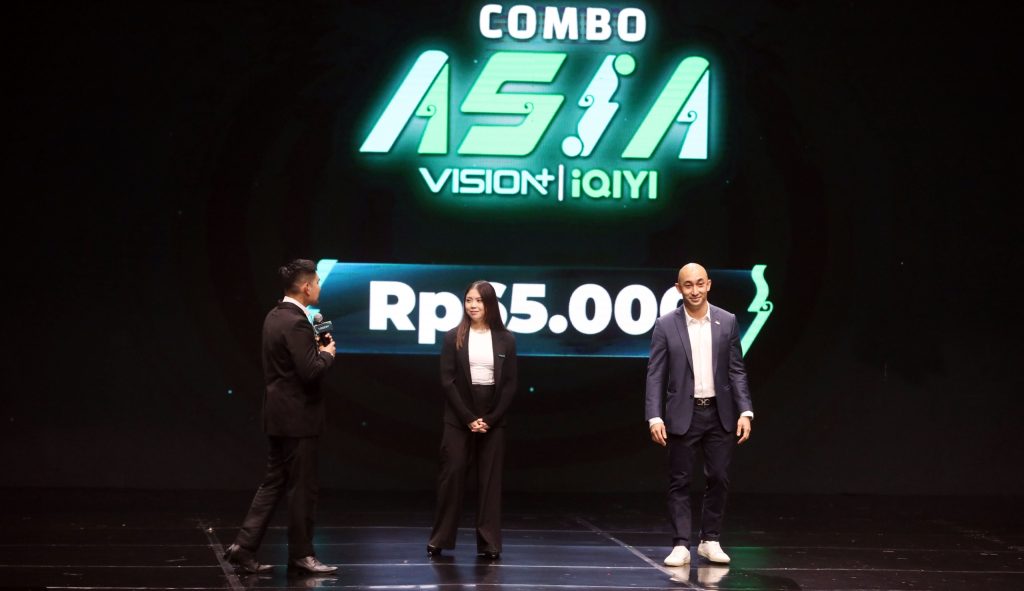 Combo Asia menawarkan akses ke VISION+ Premium Sports serta konten premium iQIYI VIP Standard, ditambah live TV, original series, dan microdrama dari dua platform OTT raksasa ini. Semua dirancang agar pengguna bisa menikmati hiburan lengkap tanpa harus berpindah aplikasi—cukup satu paket, langsung puas.