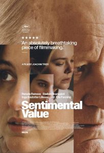 Kalau film ini, Sentimental Value, mengeksplorasi hubungan emosional melalui cerita yang halus namun kuat, dengan Joachim Trier di balik kemudi sebagai sutradaranya. Diperankan oleh Renate Reinsve serta pemeran pendukung seperti Elle Fanning, film ini memikat hati penonton dan kritikus, sehingga layak masuk dalam nominasi Best Picture serta kategori akting di Oscar 2026.