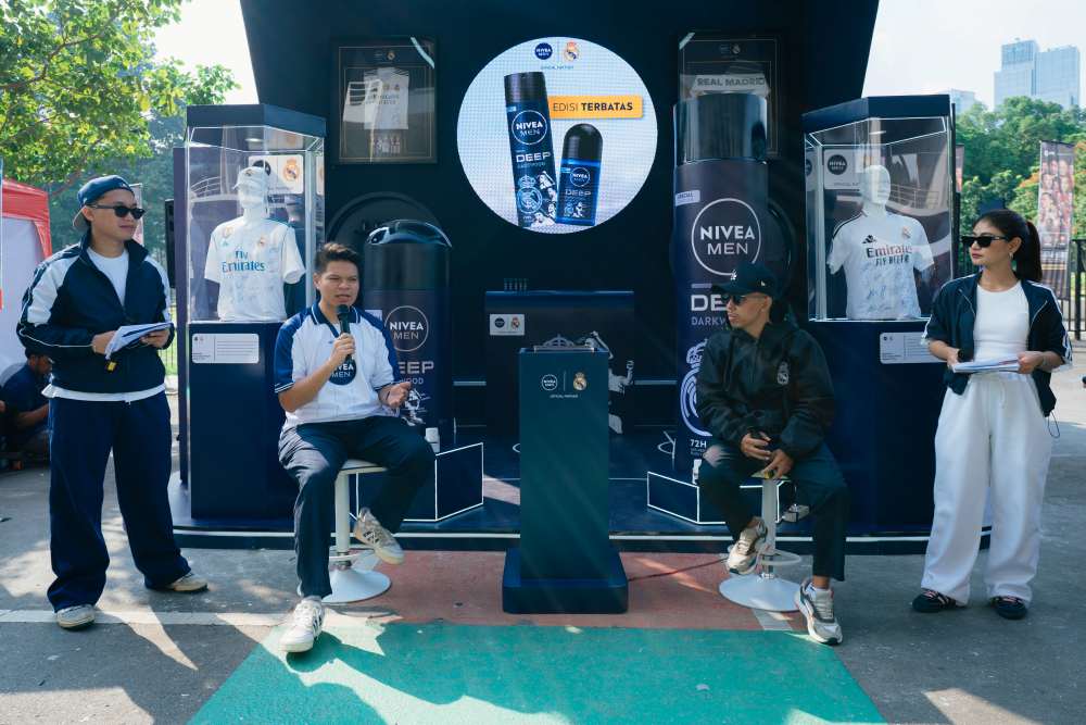 NIVEA MEN x Real Madrid Deep Deodorant Edisi Terbatas