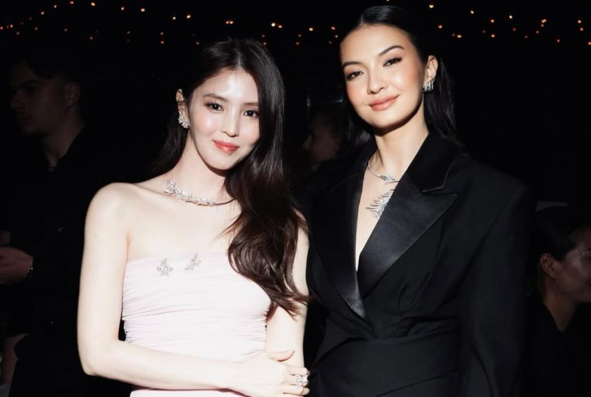 Raline Shah nampak akrab dengan aktris Han So Hee