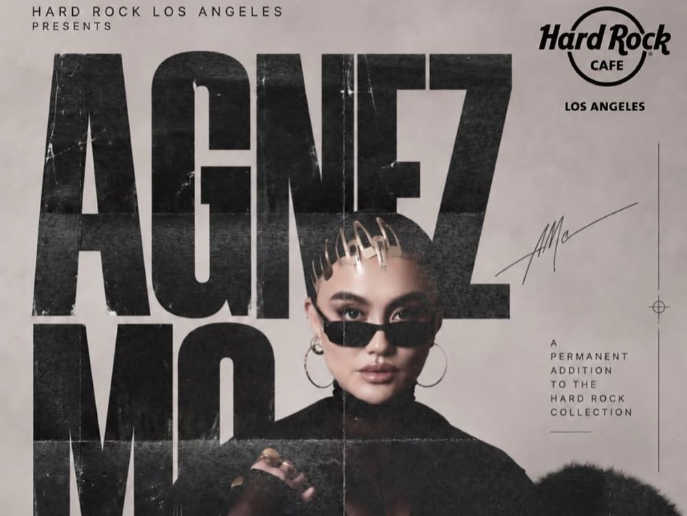 Proud Banget! Seperti Michael Jackson, Memorabilia Agnez Mo Dipajang di Hard Rock Los Angeles